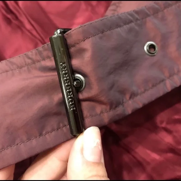 BurberrySki belted Parka size 6